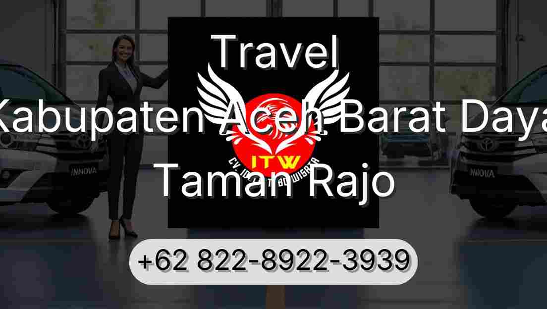 Travel Kabupaten Aceh Barat Daya Taman Rajo