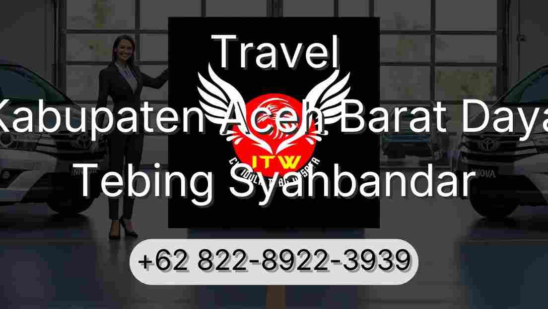 Travel Kabupaten Aceh Barat Daya Tebing Syahbandar
