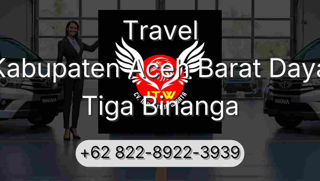 Travel Kabupaten Aceh Barat Daya Tiga Binanga