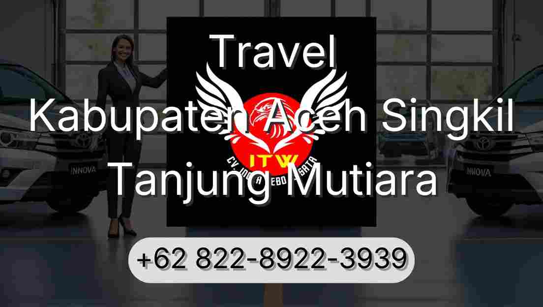 Travel Kabupaten Aceh Singkil Tanjung Mutiara