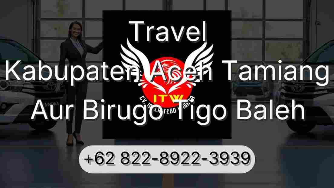 Travel Kabupaten Aceh Tamiang Aur Birugo Tigo Baleh