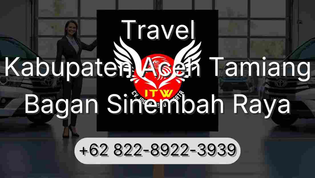 Travel Kabupaten Aceh Tamiang Bagan Sinembah Raya