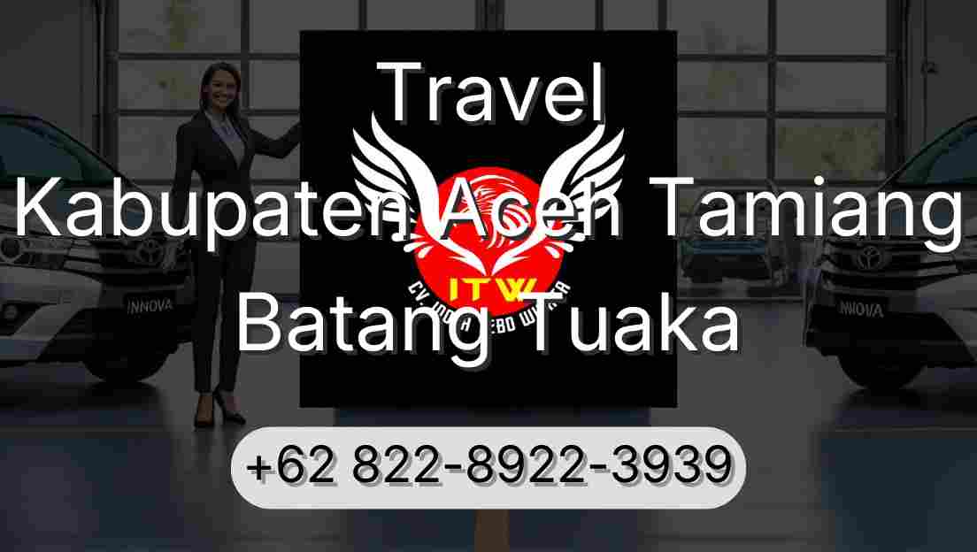 Travel Kabupaten Aceh Tamiang Batang Tuaka