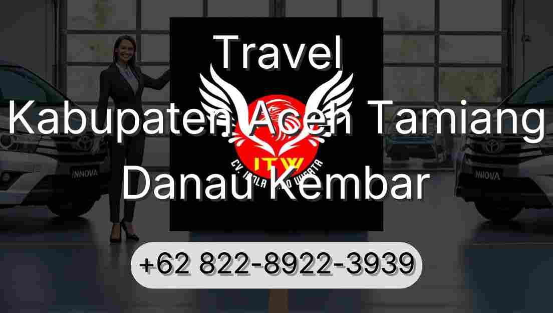 Travel Kabupaten Aceh Tamiang Danau Kembar