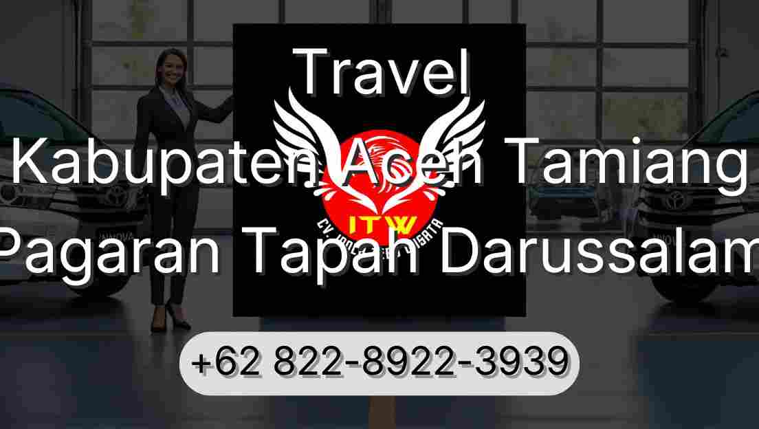 Travel Kabupaten Aceh Tamiang Pagaran Tapah Darussalam