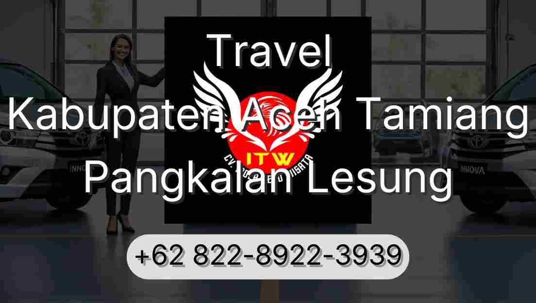 Travel Kabupaten Aceh Tamiang Pangkalan Lesung