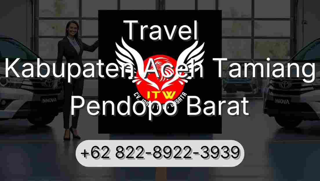 Travel Kabupaten Aceh Tamiang Pendopo Barat