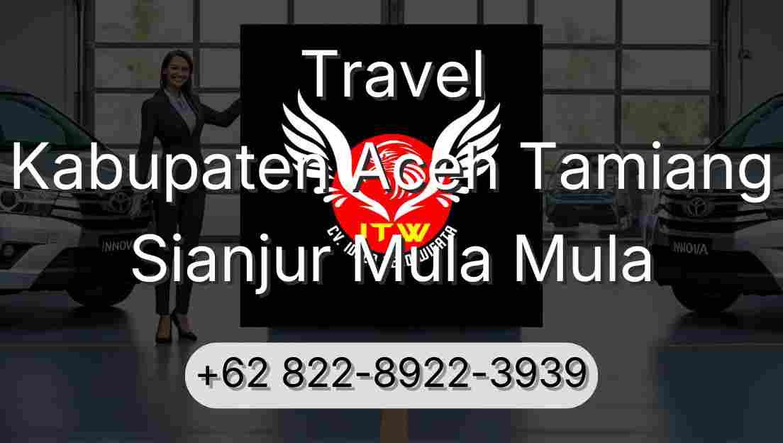 Travel Kabupaten Aceh Tamiang Sianjur Mula Mula