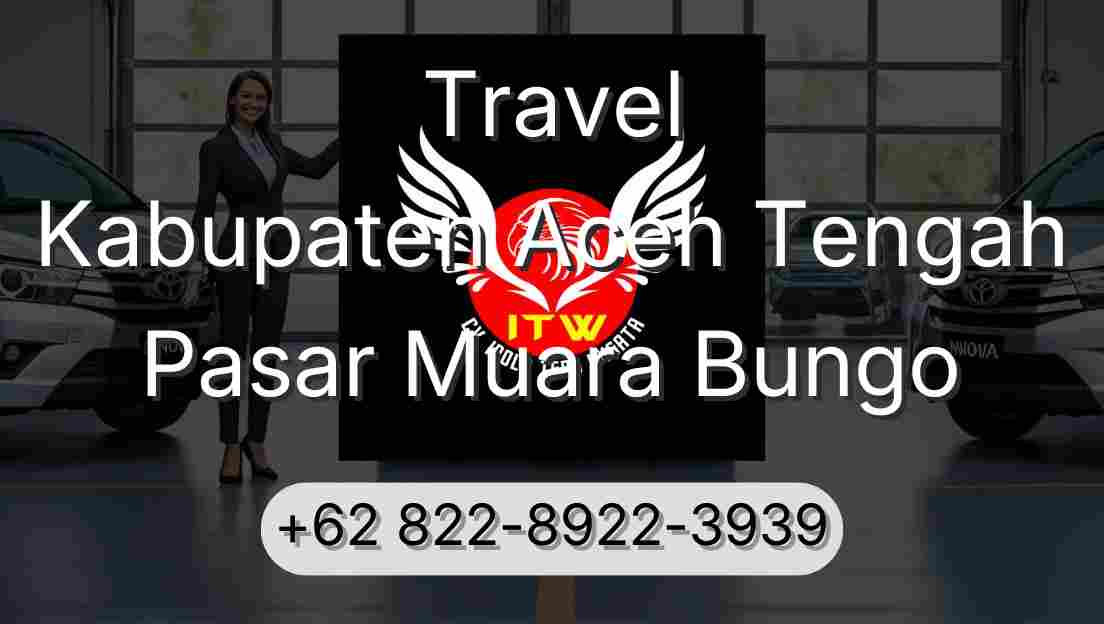Travel Kabupaten Aceh Tengah Pasar Muara Bungo