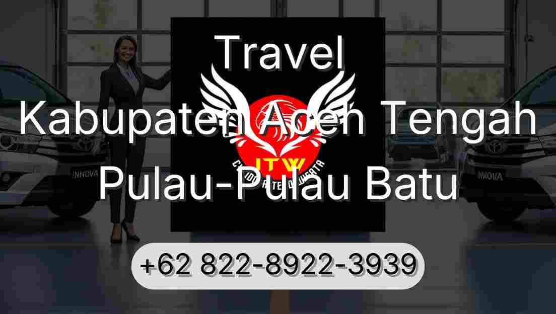 Travel Kabupaten Aceh Tengah Pulau-Pulau Batu