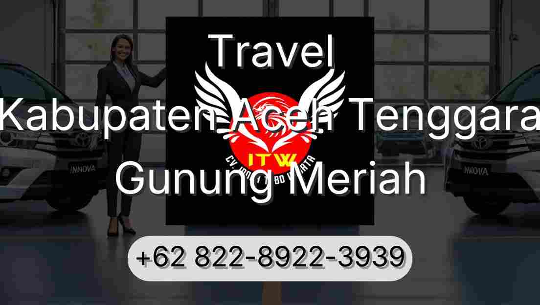 Travel Kabupaten Aceh Tenggara Gunung Meriah