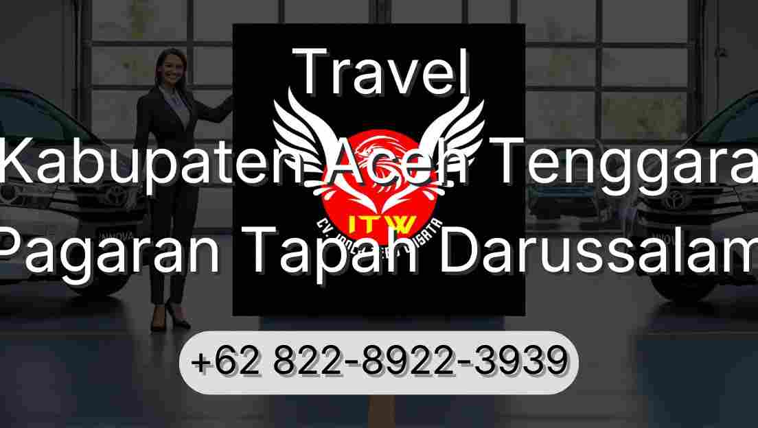 Travel Kabupaten Aceh Tenggara Pagaran Tapah Darussalam