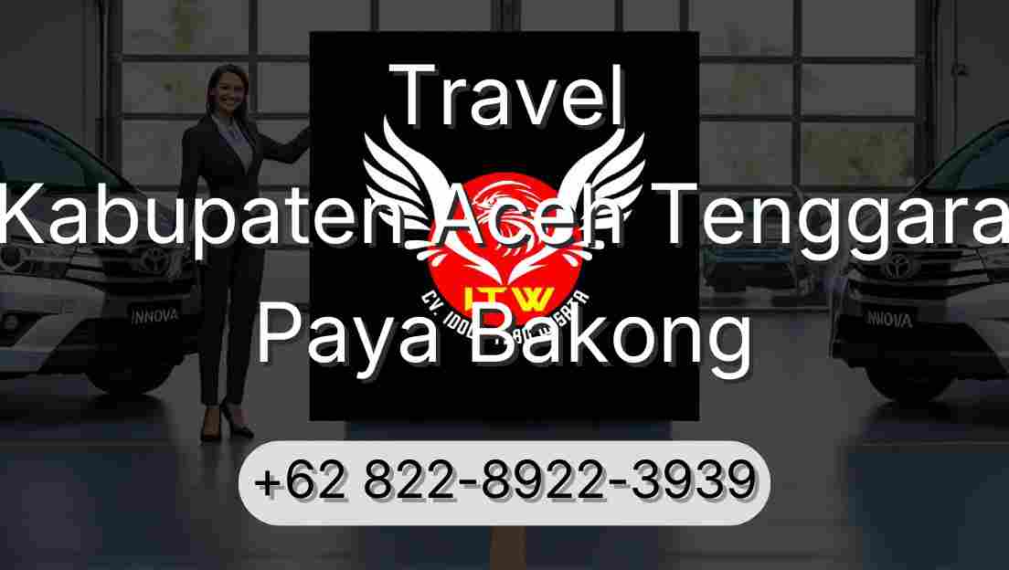 Travel Kabupaten Aceh Tenggara Paya Bakong
