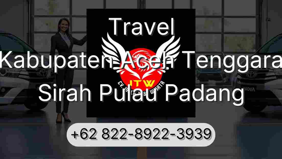 Travel Kabupaten Aceh Tenggara Sirah Pulau Padang