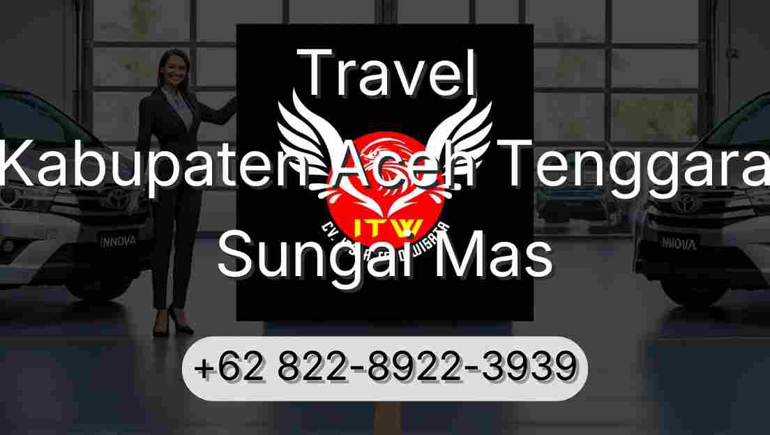 Travel Kabupaten Aceh Tenggara Sungai Mas