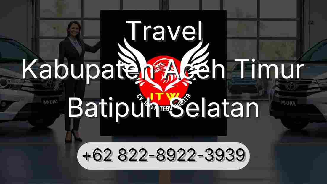 Travel Kabupaten Aceh Timur Batipuh Selatan