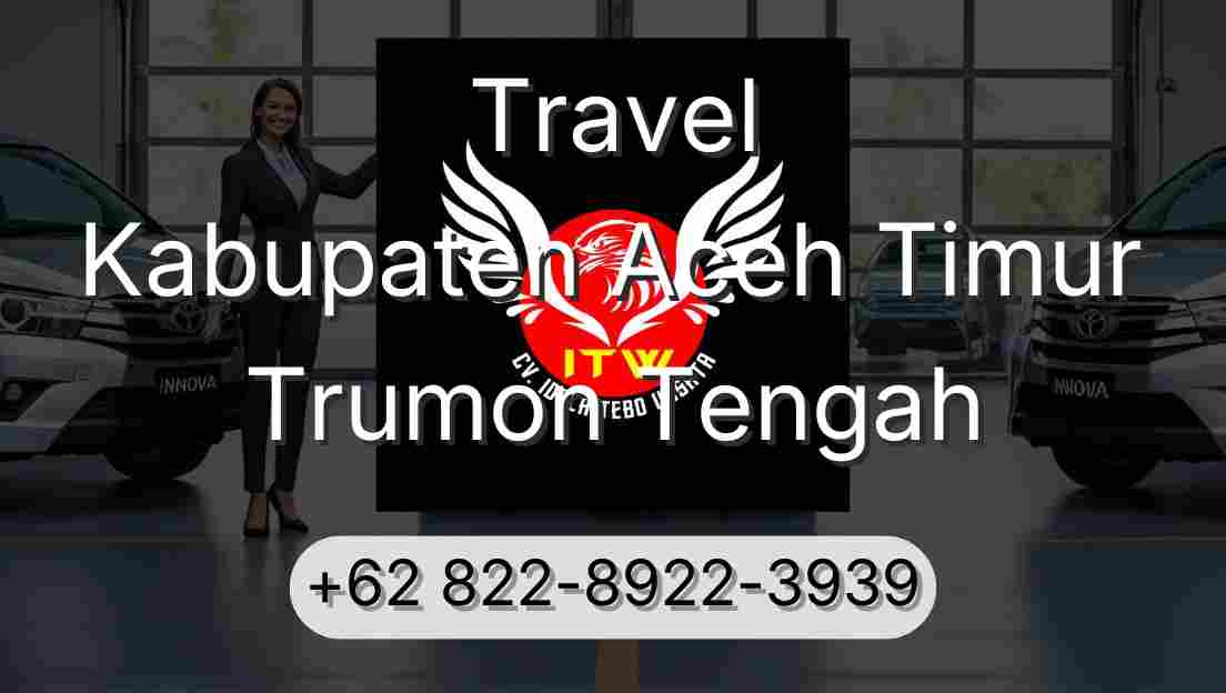 Travel Kabupaten Aceh Timur Trumon Tengah