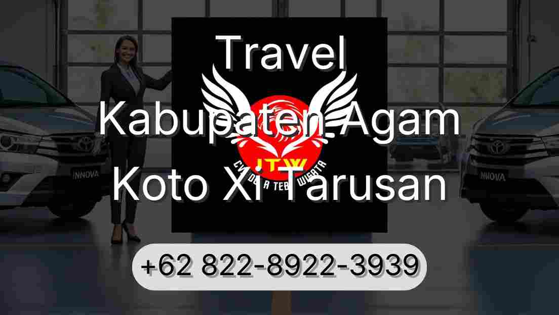 Travel Kabupaten Agam Koto Xi Tarusan