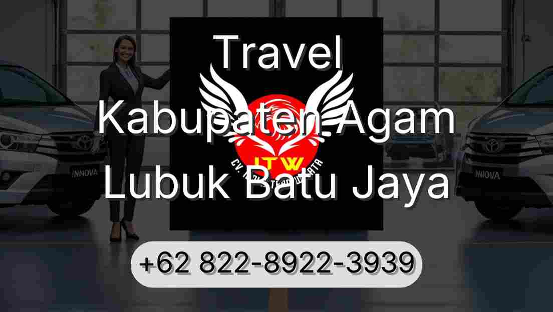 Travel Kabupaten Agam Lubuk Batu Jaya