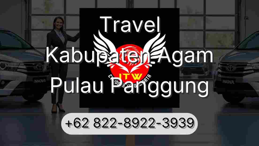 Travel Kabupaten Agam Pulau Panggung