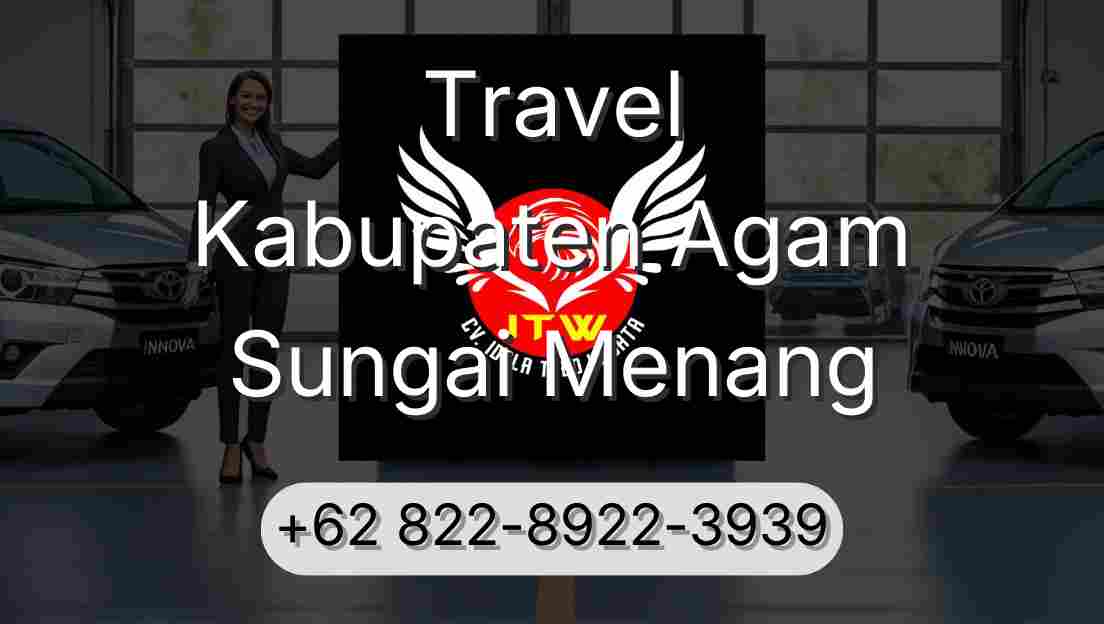 Travel Kabupaten Agam Sungai Menang
