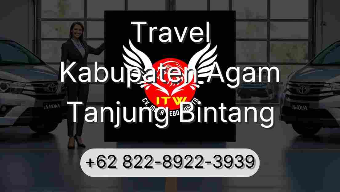 Travel Kabupaten Agam Tanjung Bintang