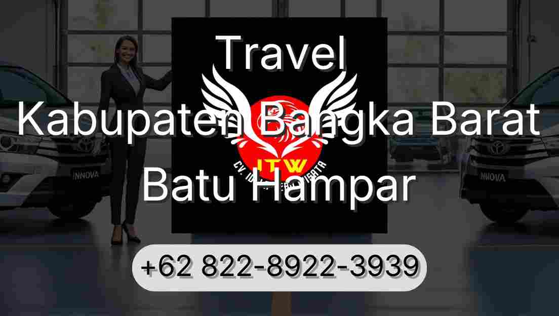 Travel Kabupaten Bangka Barat Batu Hampar