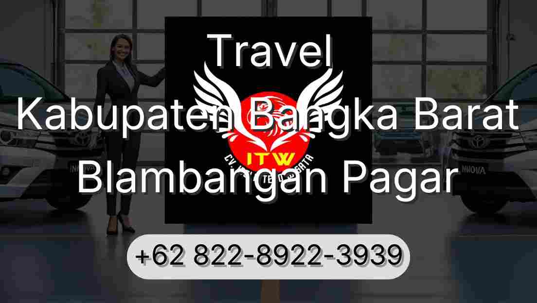 Travel Kabupaten Bangka Barat Blambangan Pagar