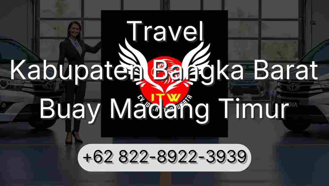 Travel Kabupaten Bangka Barat Buay Madang Timur