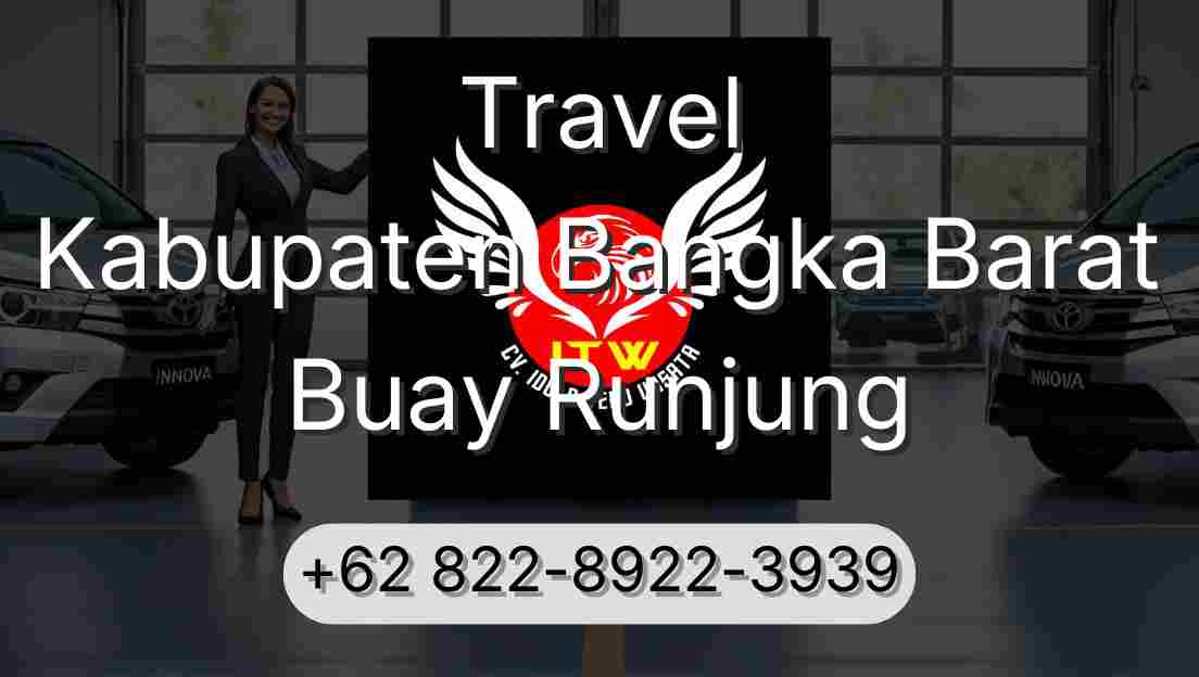 Travel Kabupaten Bangka Barat Buay Runjung