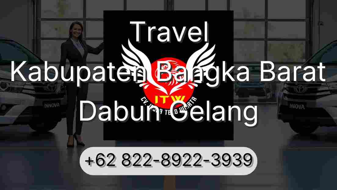 Travel Kabupaten Bangka Barat Dabun Gelang