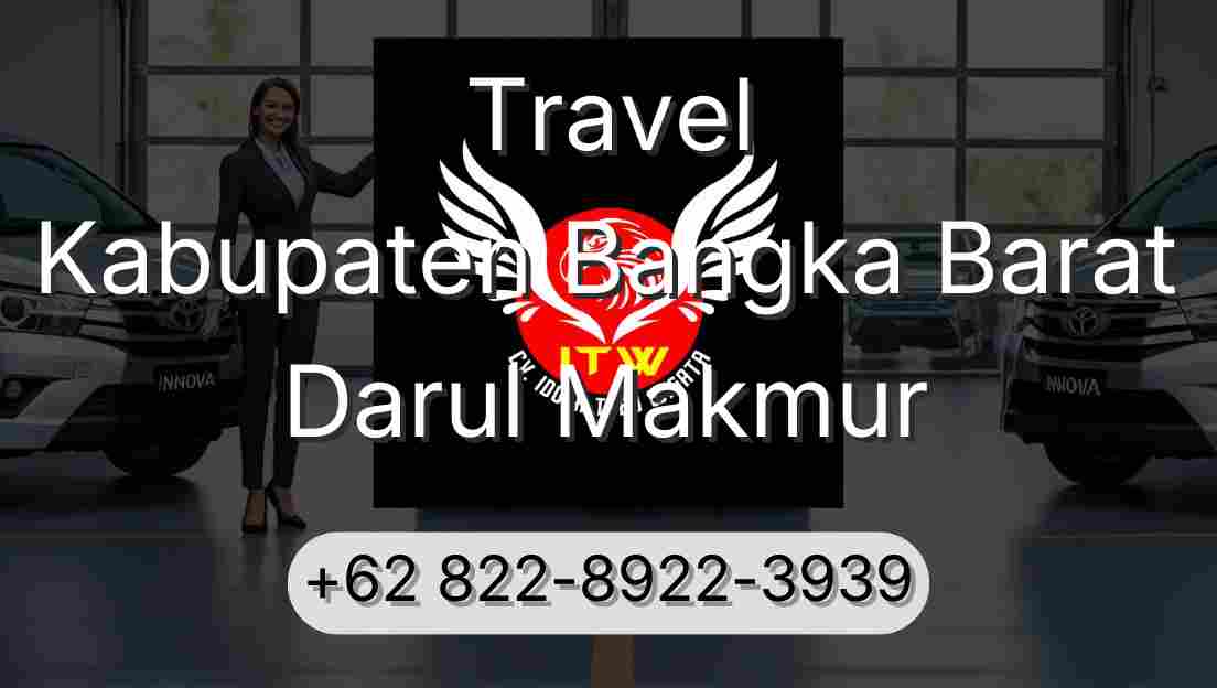 Travel Kabupaten Bangka Barat Darul Makmur