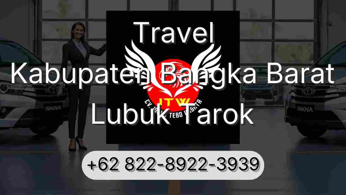 Travel Kabupaten Bangka Barat Lubuk Tarok