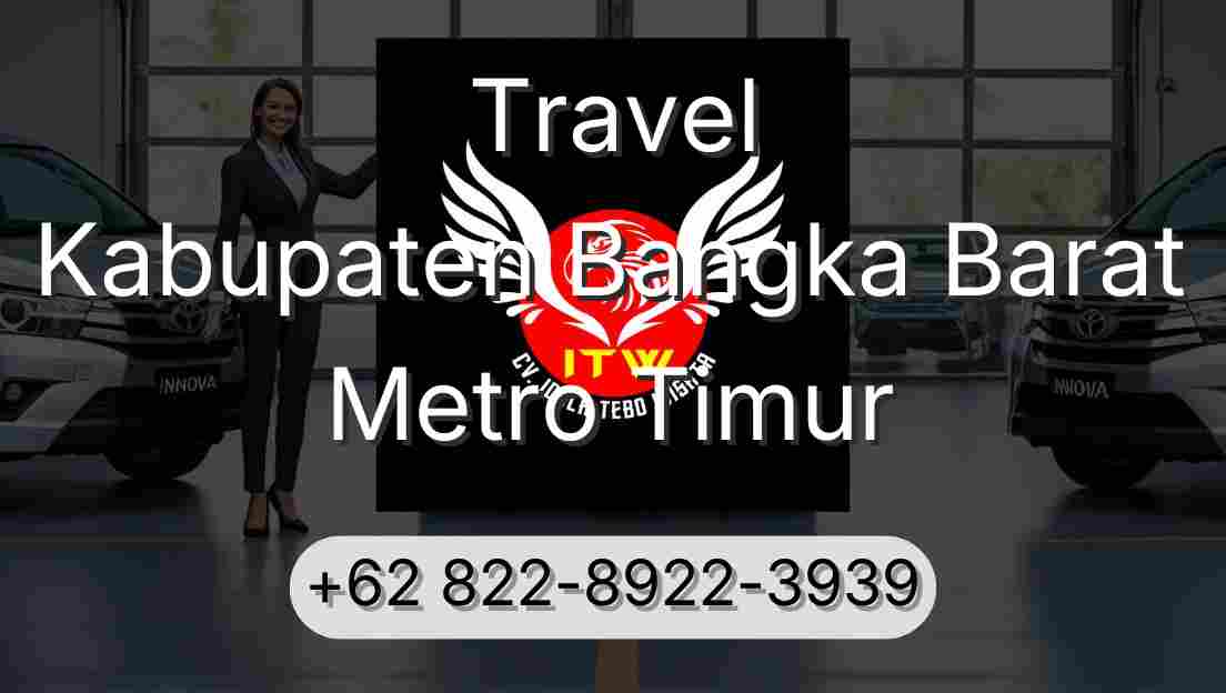 Travel Kabupaten Bangka Barat Metro Timur