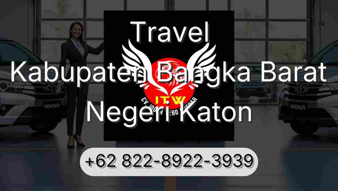 Travel Kabupaten Bangka Barat Negeri Katon