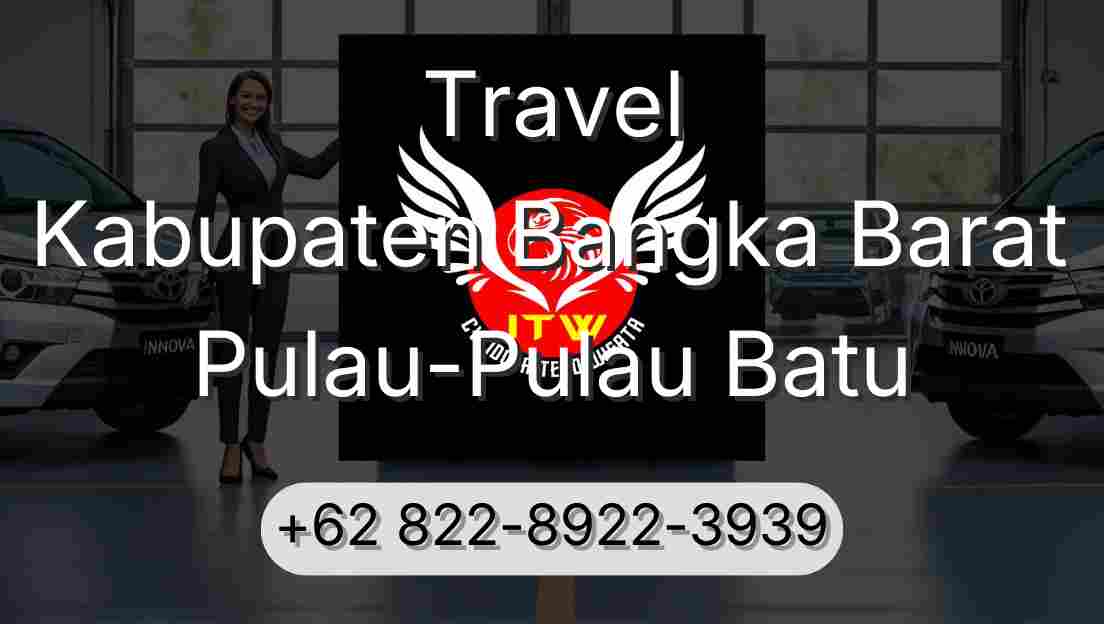 Travel Kabupaten Bangka Barat Pulau-Pulau Batu