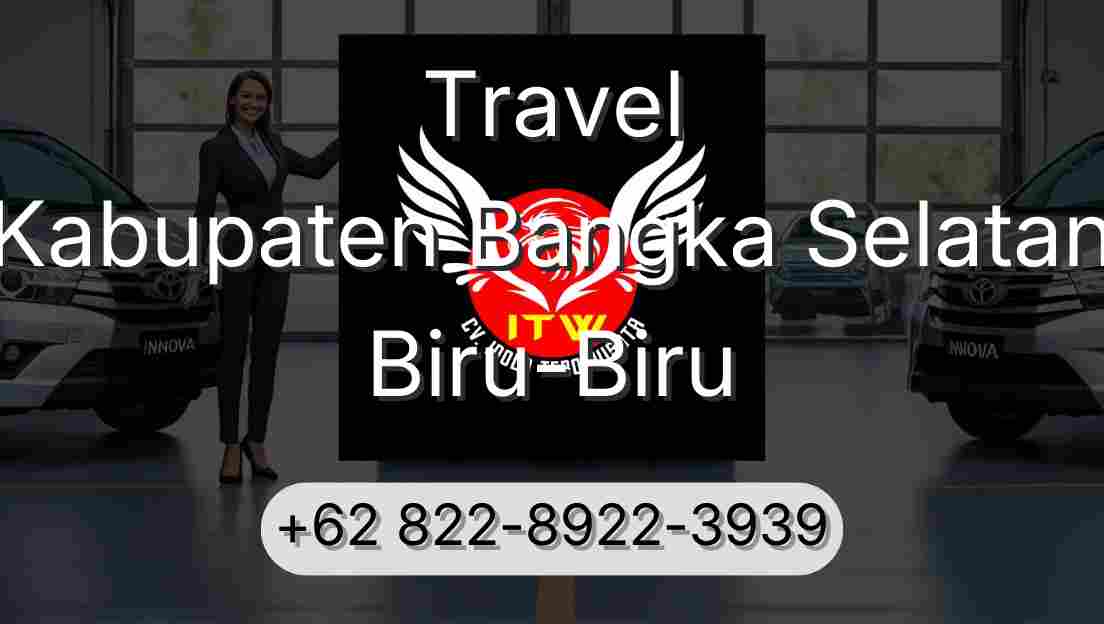 Travel Kabupaten Bangka Selatan Biru-Biru