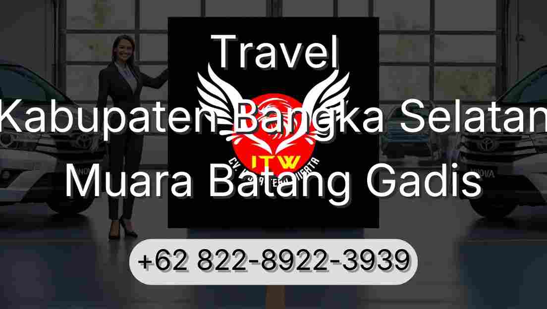 Travel Kabupaten Bangka Selatan Muara Batang Gadis