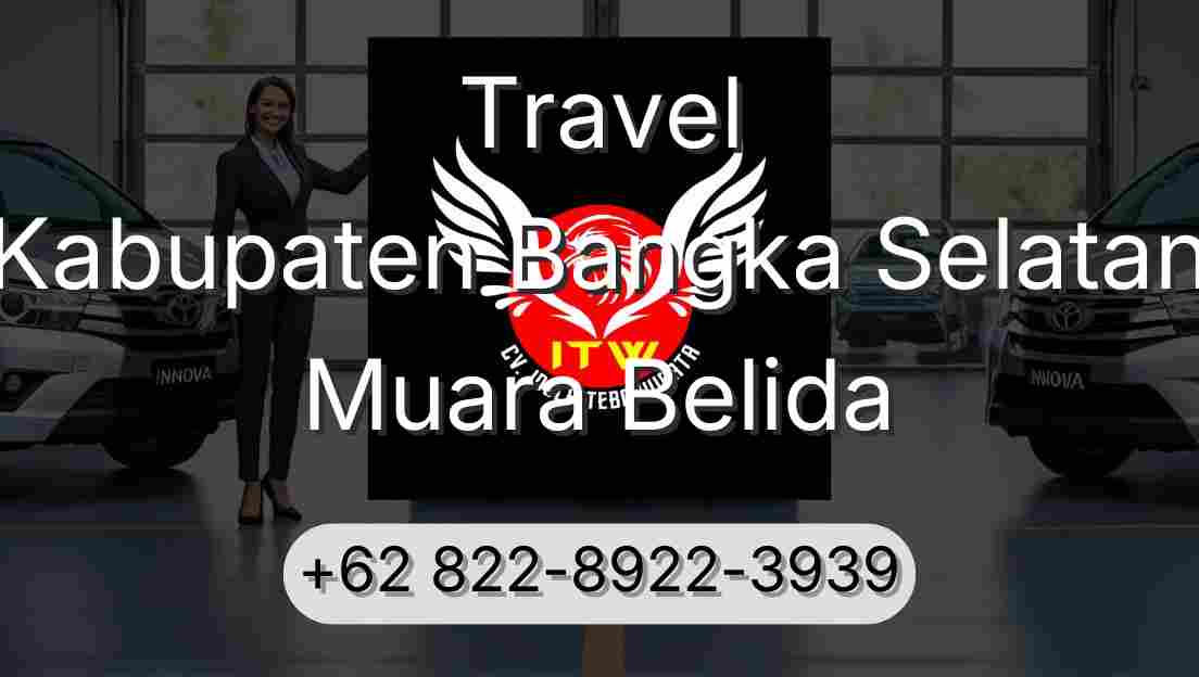 Travel Kabupaten Bangka Selatan Muara Belida