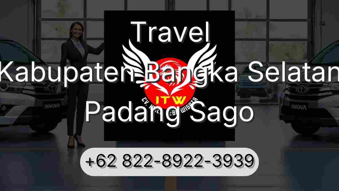 Travel Kabupaten Bangka Selatan Padang Sago