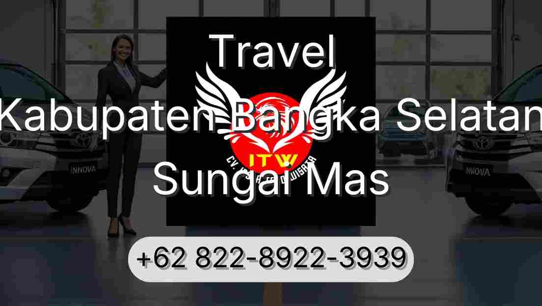 Travel Kabupaten Bangka Selatan Sungai Mas