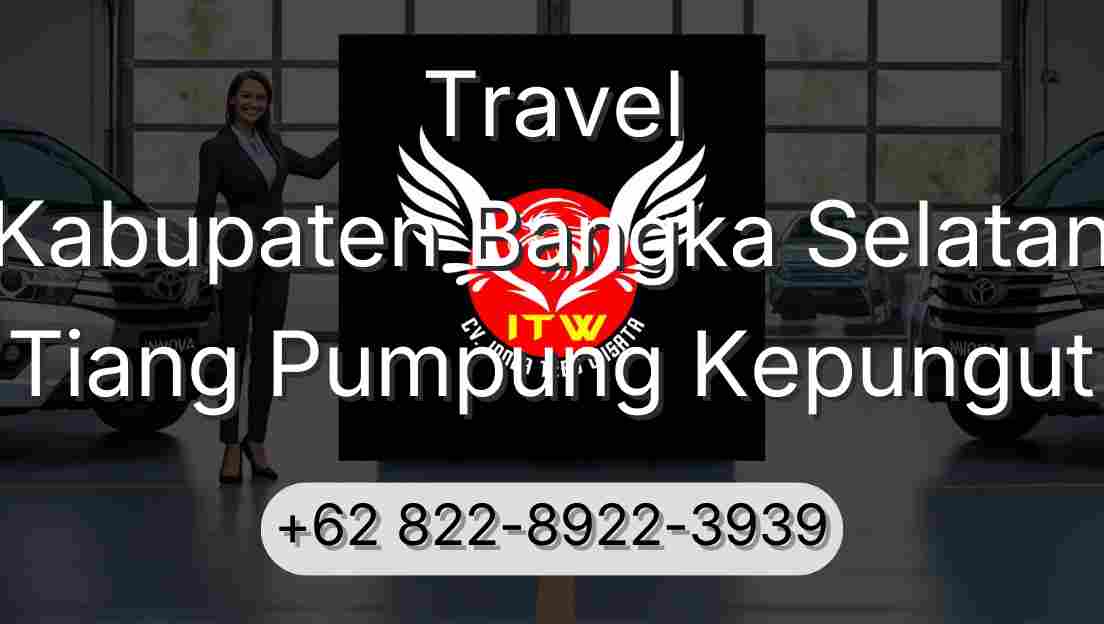 Travel Kabupaten Bangka Selatan Tiang Pumpung Kepungut