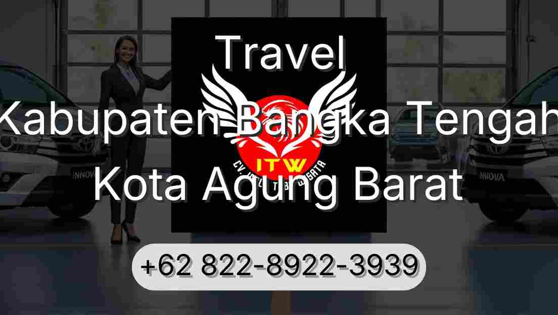 Travel Kabupaten Bangka Tengah Kota Agung Barat
