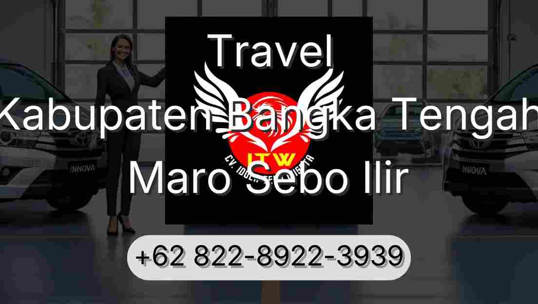 Travel Kabupaten Bangka Tengah Maro Sebo Ilir