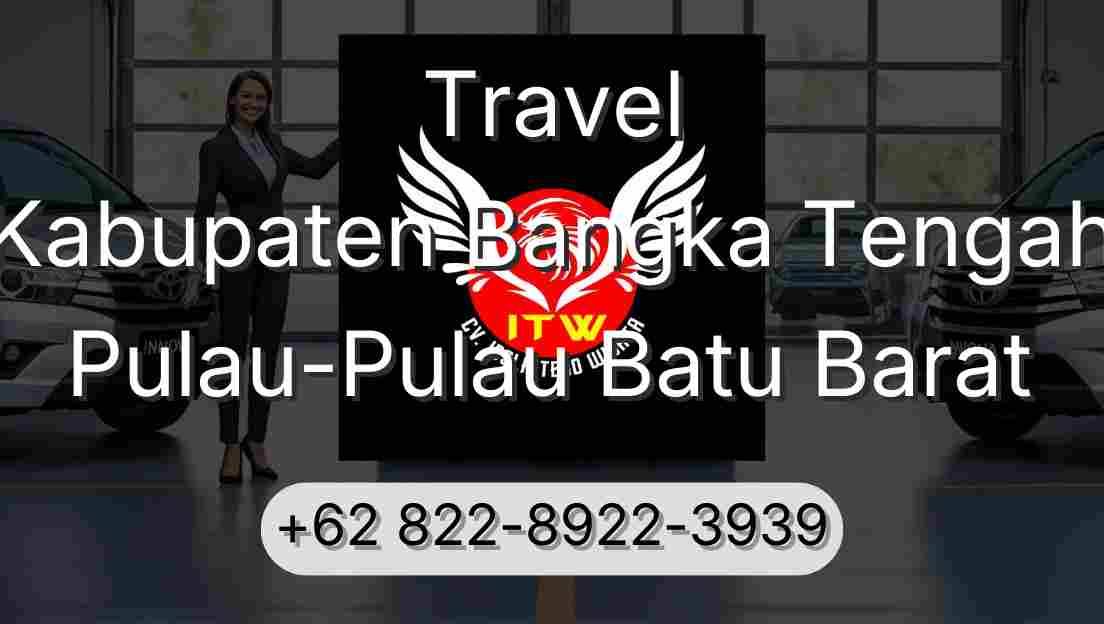 Travel Kabupaten Bangka Tengah Pulau-Pulau Batu Barat