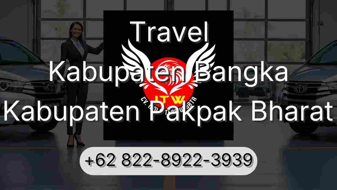 Travel Kabupaten Bangka Kabupaten Pakpak Bharat