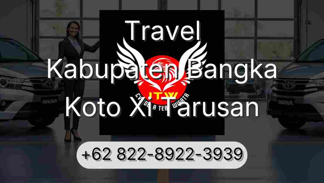 Travel Kabupaten Bangka Koto Xi Tarusan