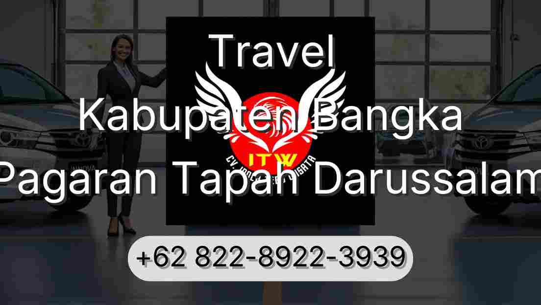Travel Kabupaten Bangka Pagaran Tapah Darussalam