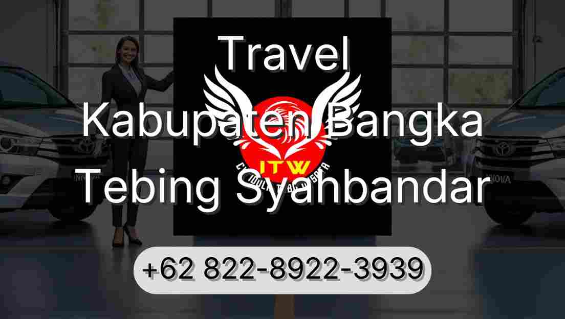 Travel Kabupaten Bangka Tebing Syahbandar