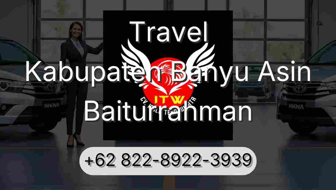 Travel Kabupaten Banyu Asin Baiturrahman
